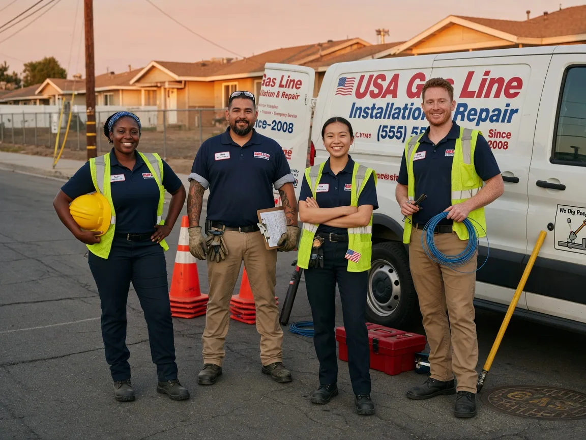 Gas Line Installation company in San Isidro, TX